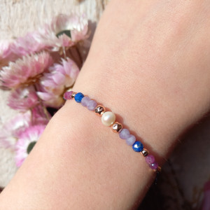 Bransoletka z kamieni szlachetnych