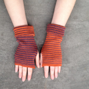 Mitenki - miękkie i ciepłe rękawiczki bez palców- czysta wełna merino