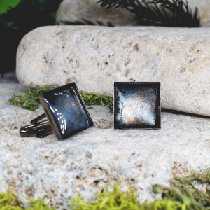 Kosmiczne spinki do mankietów koszuli #132