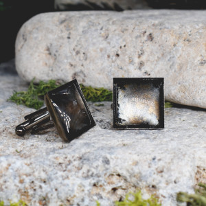 Kosmiczne spinki do mankietów koszuli #133