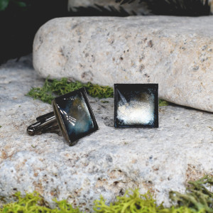 Kosmiczne spinki do mankietów koszuli #138