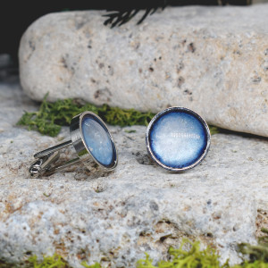 Kosmiczne spinki do mankietów koszuli #165