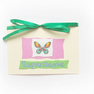 motylek zaproszenie, ogólne zaproszenie, pastelowe zaproszenie bez tekstu, kolorowe zaproszenie na imprezę, zaproszenie dla dziewczynki, zaproszenie na 18, zaproszenie na wiecżór panieński