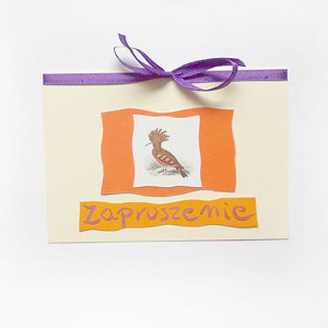 eko zaproszenie, ptaszek zaproszenie, ogólne zaproszenie, zaproszenie bez tekstu, puste zaproszenie na imprezę, zaproszenie na 18