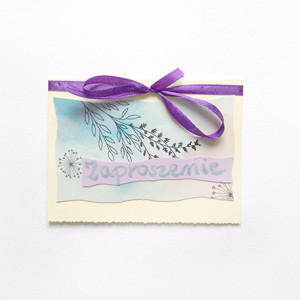 pastelowe zaproszenie na różne okazje, ogólne zaproszenie na imprezę, zaproszenia bez tekstu, proste zaproszenie, boho zaproszenie