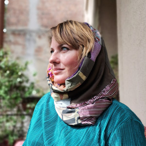 Komin patchworkowy kolorowy