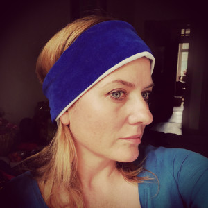 Opaska niebieska uniwersalna