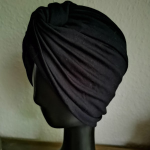 Turban retro dzianina rozciągliwa