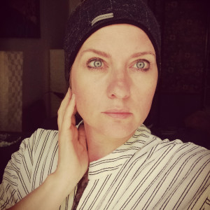 Opaska szaro czarna  uniwersalna