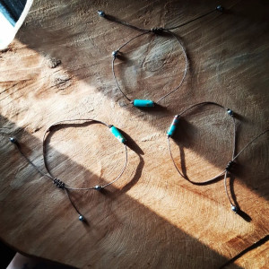 Bransoletka minimalistyczna z jaspisem