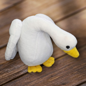 Maskotka gąska szukająca