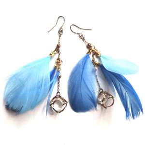 Kolczyki  kolorowe lekkie