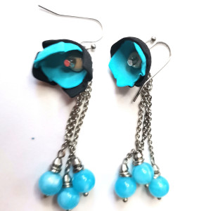 Kolczyki  kolorowe lekkie