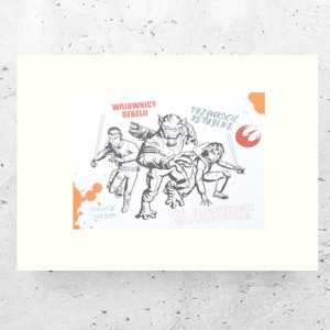 nowoczesne plakaty do domu, fajne plakaty z filmów, star wars plakaty A4, rebelianci gwiezdne wojny plakat, filmowe plakaty na ścianę, małe plakaty z gwiezdnych wojen, plakaty dla chłopca