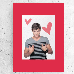 Diego Dominguez plakat A4, nowy plakat z filmu Violetta, filmowe plakaty, plakat z Diego Dominguez, Violetta plakat z serialu, Diego Dominguez aktor plakat, przystojniak plakat z chłopakiem,