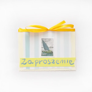 ogólne zaproszenie na różne okazje, puste zaproszenie, żeglarskie zaproszenie, zaproszenie na imprezę, pastelowe zaproszenia, proste zaproszenia, ładne zaproszenia, żaglówka zaproszenie