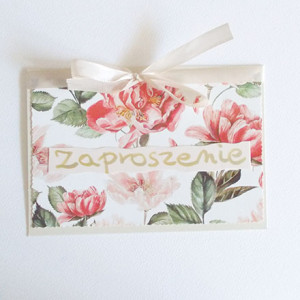 kwiaty zaproszenie, uniwersalne zaproszenie, eleganckie zaproszenie bez tekstu, ogólne zaproszenie na imprezę, pastelowe zaproszenia, zaproszenia na różne okazje, ładne zaproszenia