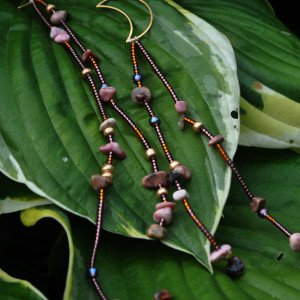 Długie kolczyki Witchy Moon