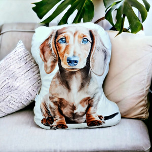 Poduszka piesek poduszka z pieskiem przytulanka piesek maskotka jamnik