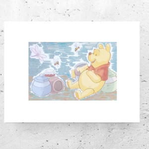 Kubuś Puchatek obrazek A4, plakat do pokoju chłopca, plakat dla chłopca, plakat do pokoju dziewczynki, plakat dla dziewczynki, Kubuś Puchatek plakaty dla dzieci