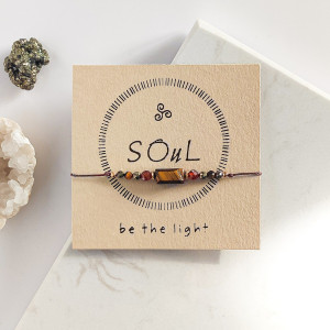 Bransoletka obfitości z tygrysim okiem