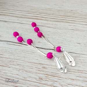 Klipsy Energetyzujący róż