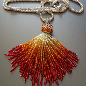 Naszyjnik Pędzlem Malowane3