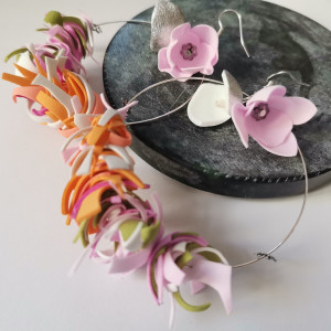 Kolczyki pastelowe kola