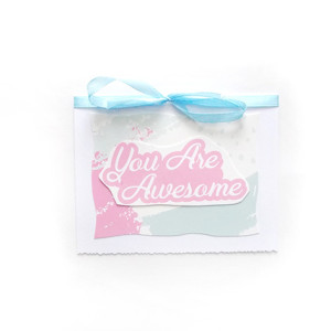 pastelowa kartka bez życzeń, fajna kartka okolicznościowa, kartka na urodziny, awesome kartka dla dziewczyny, kartka na wieczór panieński, kartka na 18 stkę