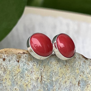 Czerwone sztyfty ze srebra d124