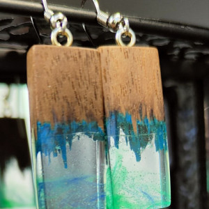 Kolczyki "Blue Harmony"