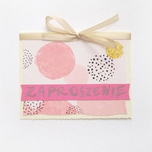 pudrowe zaproszenie na różne okazje,  ogólne zaproszenie, proste zaproszenie na imprezę, puste zaproszenia, boho zaproszenia, pastelowe zaproszenia