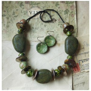 ETNO ZESTAW BIŻUTERII