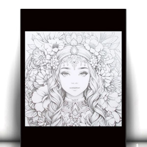 czarno biały plakat w stylu boho, nowy plakat z dziewczyną, boho plakat A4, biało czarny plakat na ścianę, mały plakat do sypialni, kobieta plakat 21x30, fajne plakaty do domu, ładne plakaty