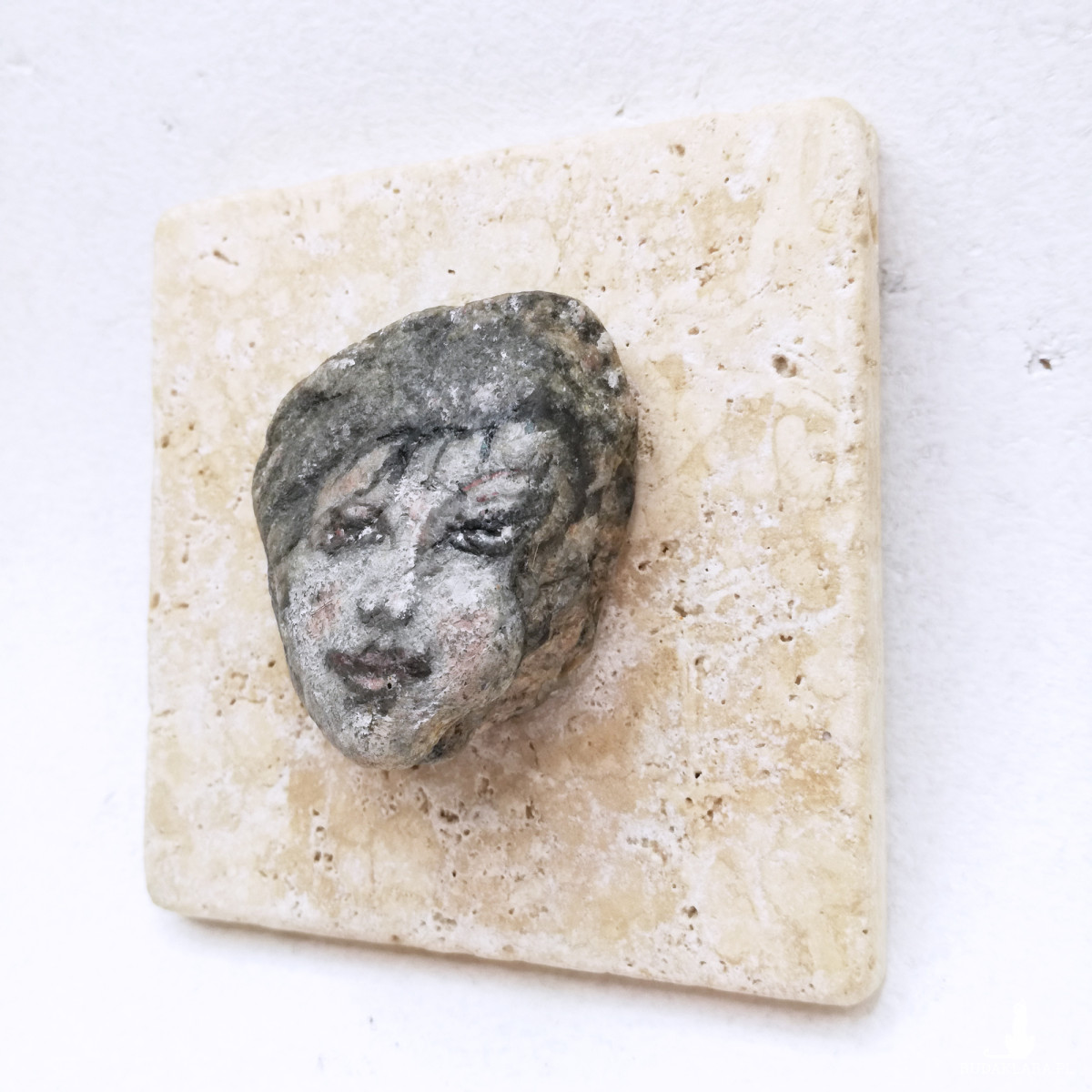 Piacho obraz na kamieniu Stone Soul z cyklu miniatur Dusze Kamieni