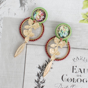 Ażurowe kolczyki sutasz Florence