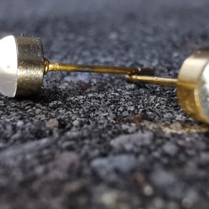 Kolczyki perłowe stalowe kolczyki mini kolczyki miniaturki