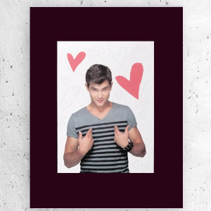 plakat z chłopakiem, plakat z przystojniakiem, Violetta plakat A4,  plakat Violetta,  plakat z filmu Violetta, plakat z aktorem Diego Dominguez, plakat Diego Dominguez