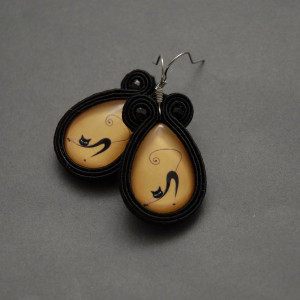 kolczyki sutasz - kot