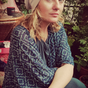 Czapka codzienna smerfetka szara