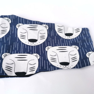 Opaska   niebieska  miś  uniwersalna