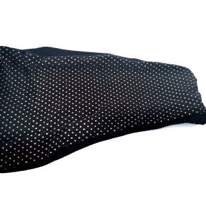 Opaska  szeroka w grochy