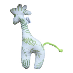 Żyrafa Botanic - grzechotka z bawełny dla niemowlaka (425427)