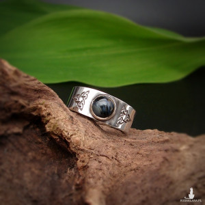 Pierścionek Celtycki Triquetra