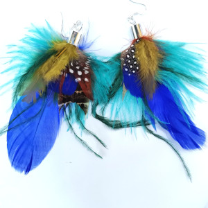 Kolczyki pióra lekkie