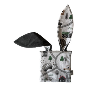 Szmatka sensoryczna z uszkami Miasto (425401)