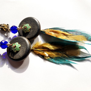 Klipsy - nie są modne Julie na balkonie lecz