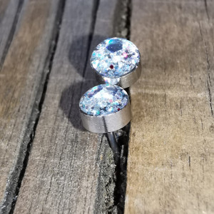 Drobne srebrne kolczyki wkrętki srebrne