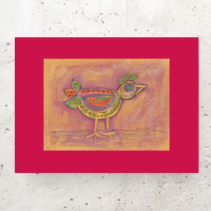 mały rysunek z ptaszkiem, ptaszek grafika A4, boho dekoracja na ścianę, szkic z ptaszkiem, mały obrazek do salonu, ptaszek rysunek do przedpokoju, rustykalny rysunek do sypialni, zwierzęta ry