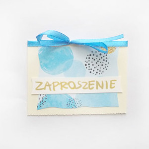 ogólne zaproszenie na różne okazje, niebieskie zaproszenie, proste zaproszenia,  ładne zaproszenie na imprezę, nowoczesne zaproszenia, pastelowe zaproszenia